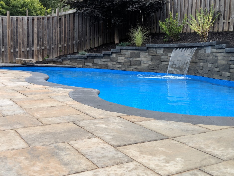 Interlocking Pavers CCS Pool And Landscape